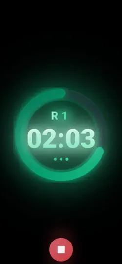 Скриншот Motion Fit:Boxing Shadow Timer на iPhone 4