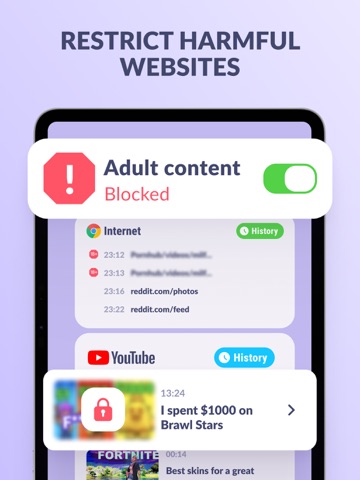 Parental Control Kids360 iPad screenshot 5