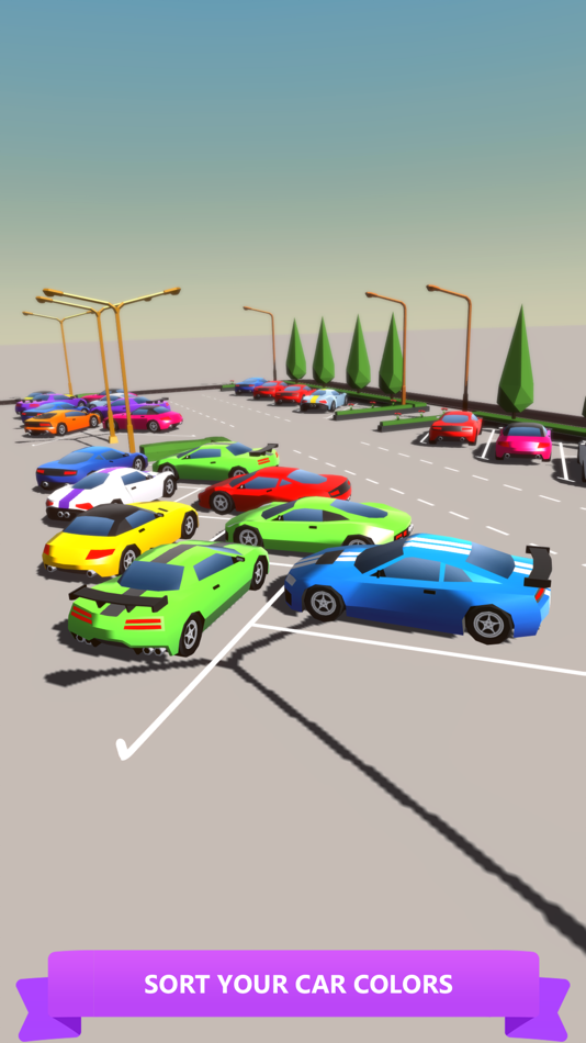 #3. Car Parking Sort (iOS) By: Du Chau