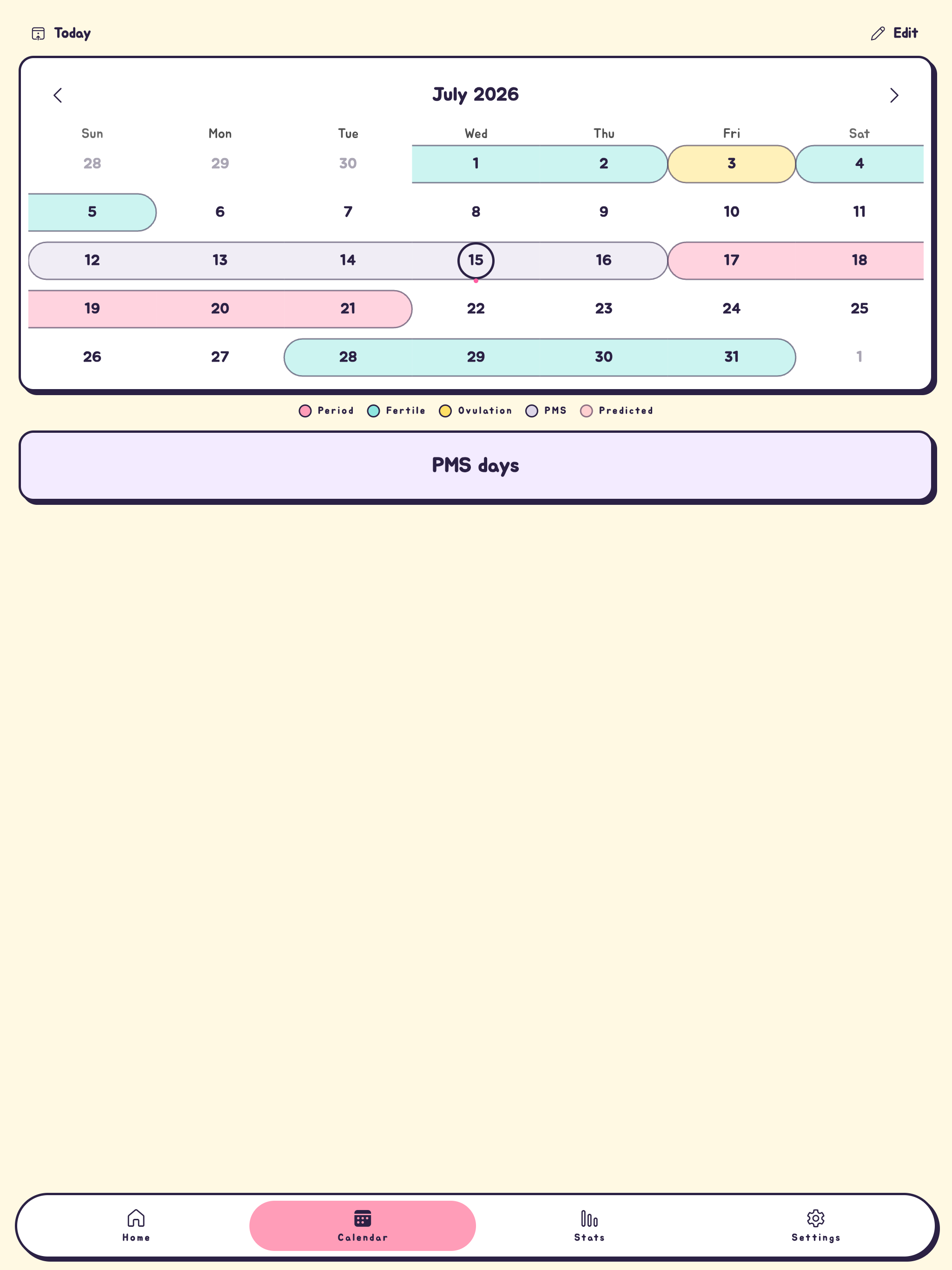 PeachDay - Period Tracker screenshot 8