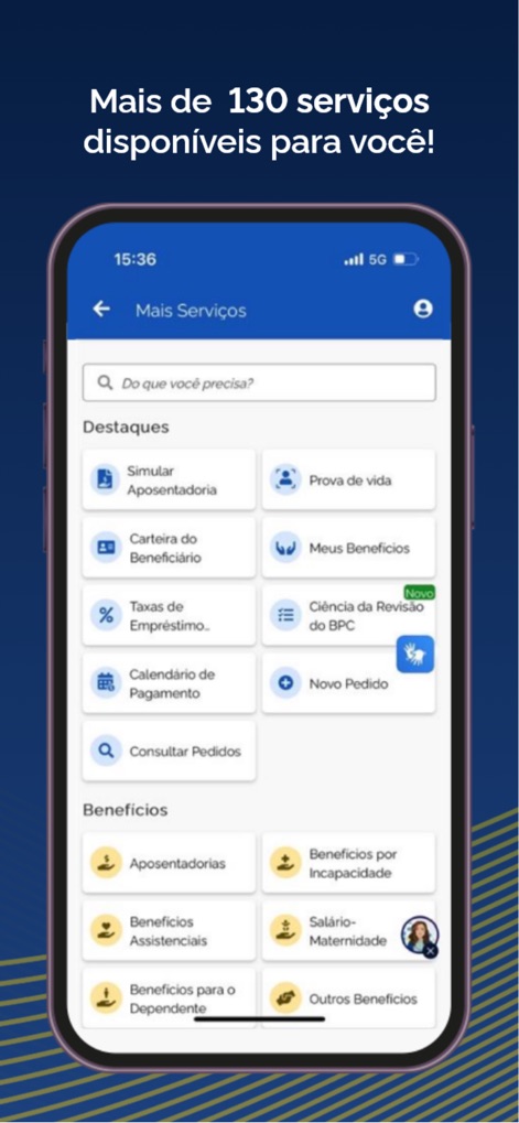 Meu INSS - Central de Serviços - Comprehensive Service Catalog