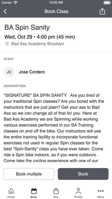 Badass Academy iPhone screenshot 3 - Health & Fitness app