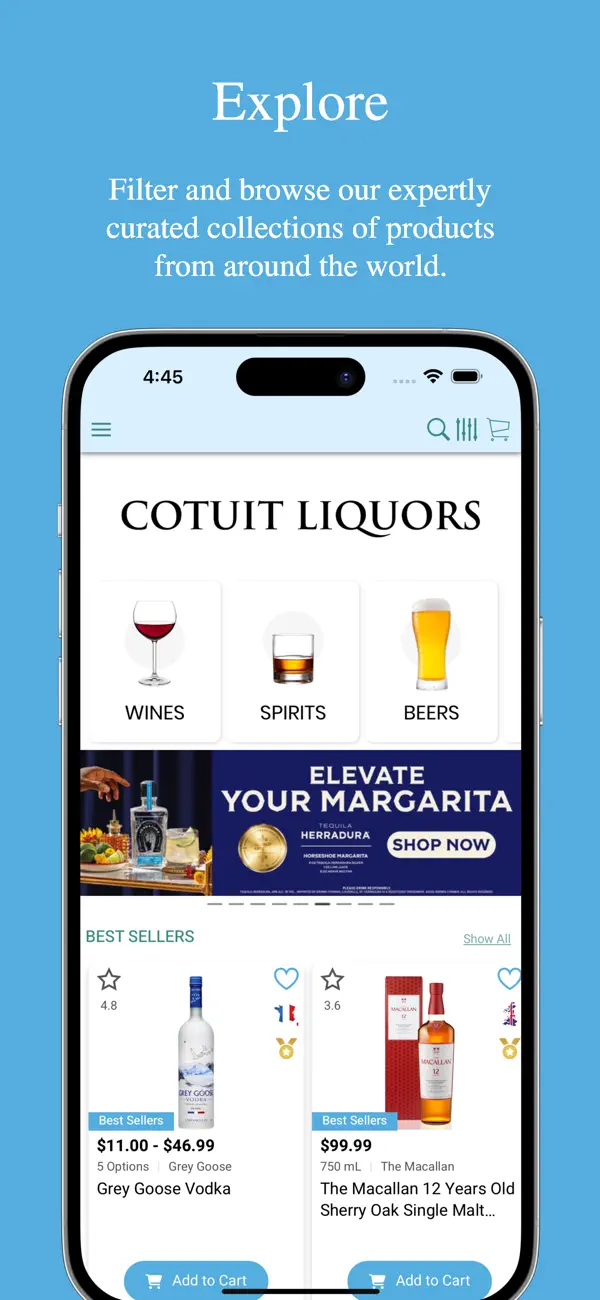 #1. Cotuit Liquors (iOS) Bởi: Ocean Shores Corporation