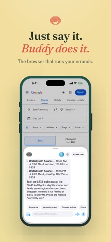 Buddy: Visual, Interactive AI screenshot