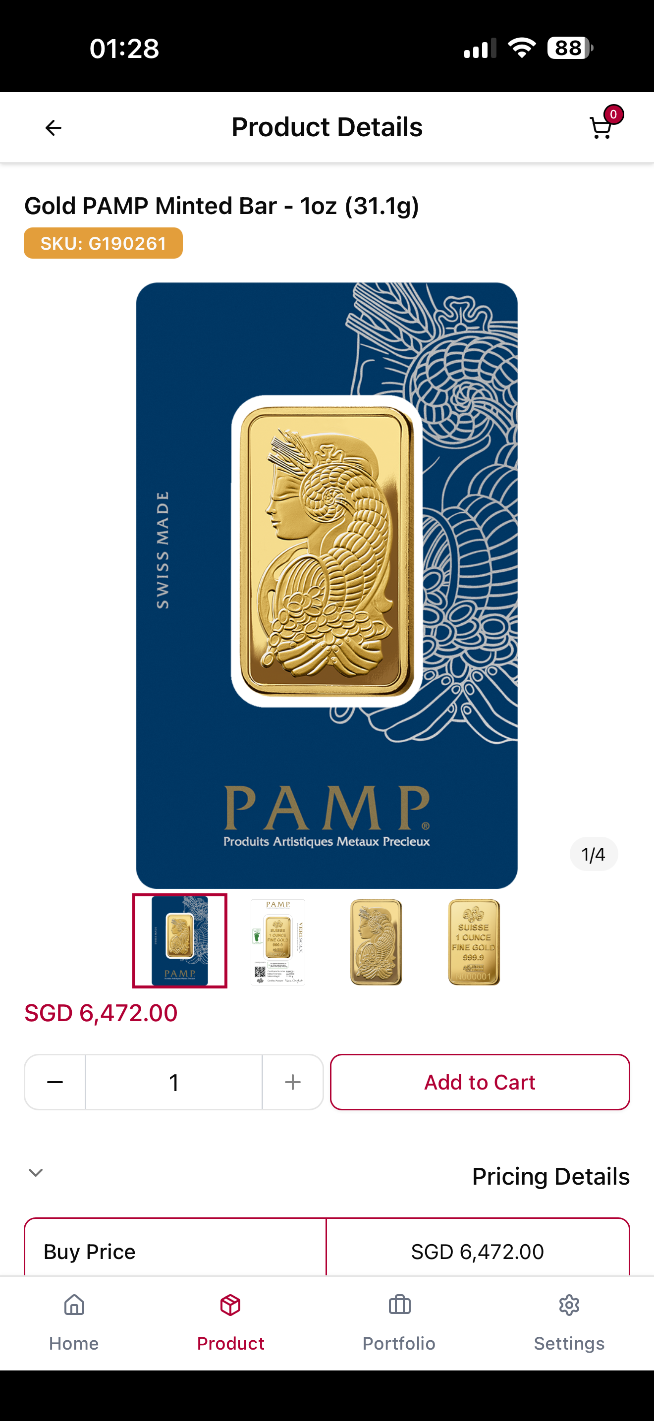 ValueMax Gold Bullion screenshot 2