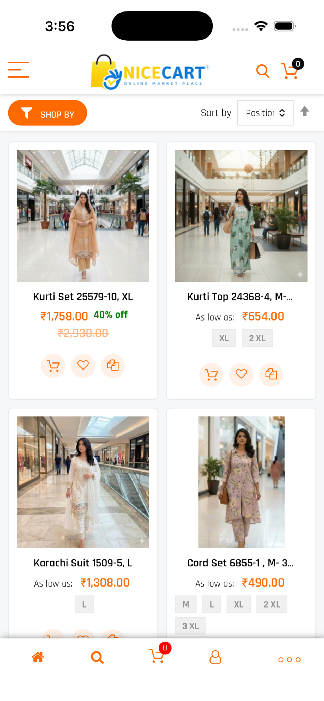 Nicecart screenshot 2