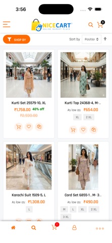 Nicecart screenshot