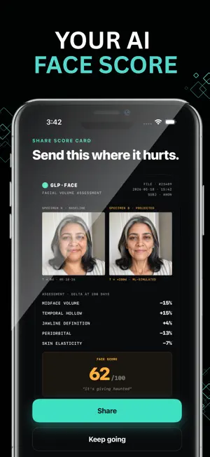 GLP-1 Face: AI Scan & Tracker screenshot 2