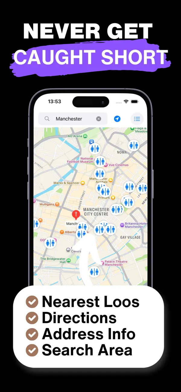 Screenshot #2 pour Toilet Finder: Global