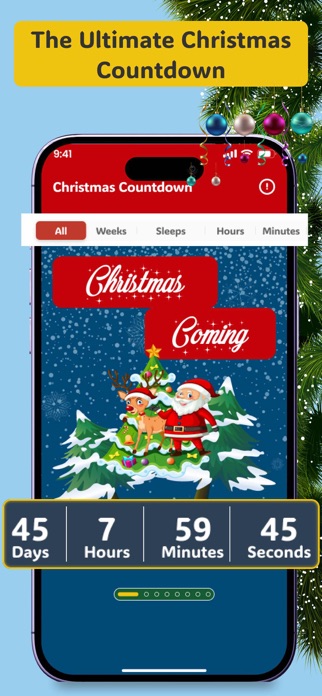Christmas Countdown, Timer Screenshot 3 of 5