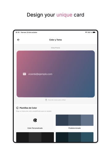 Kaards: Business Cards Scanner iPad screenshot