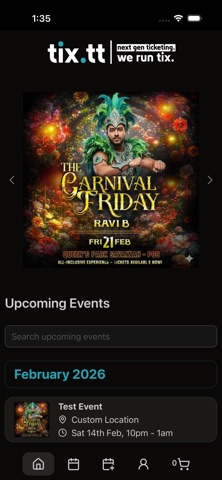 tix.tt Screenshot 2 of 3