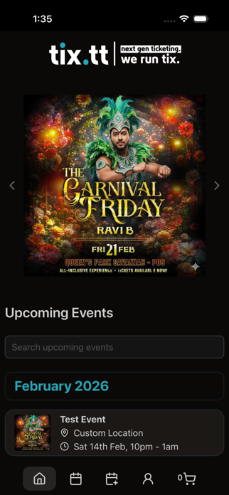tix.tt Screenshot 2 of 3