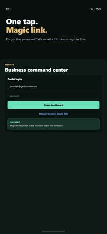 BizSuite screenshot