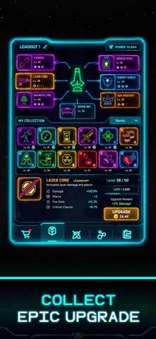 Falltopia: Epic Space Idle RPG Screenshot 4 of 6