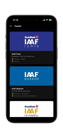 IAAF Art Fairs screenshot