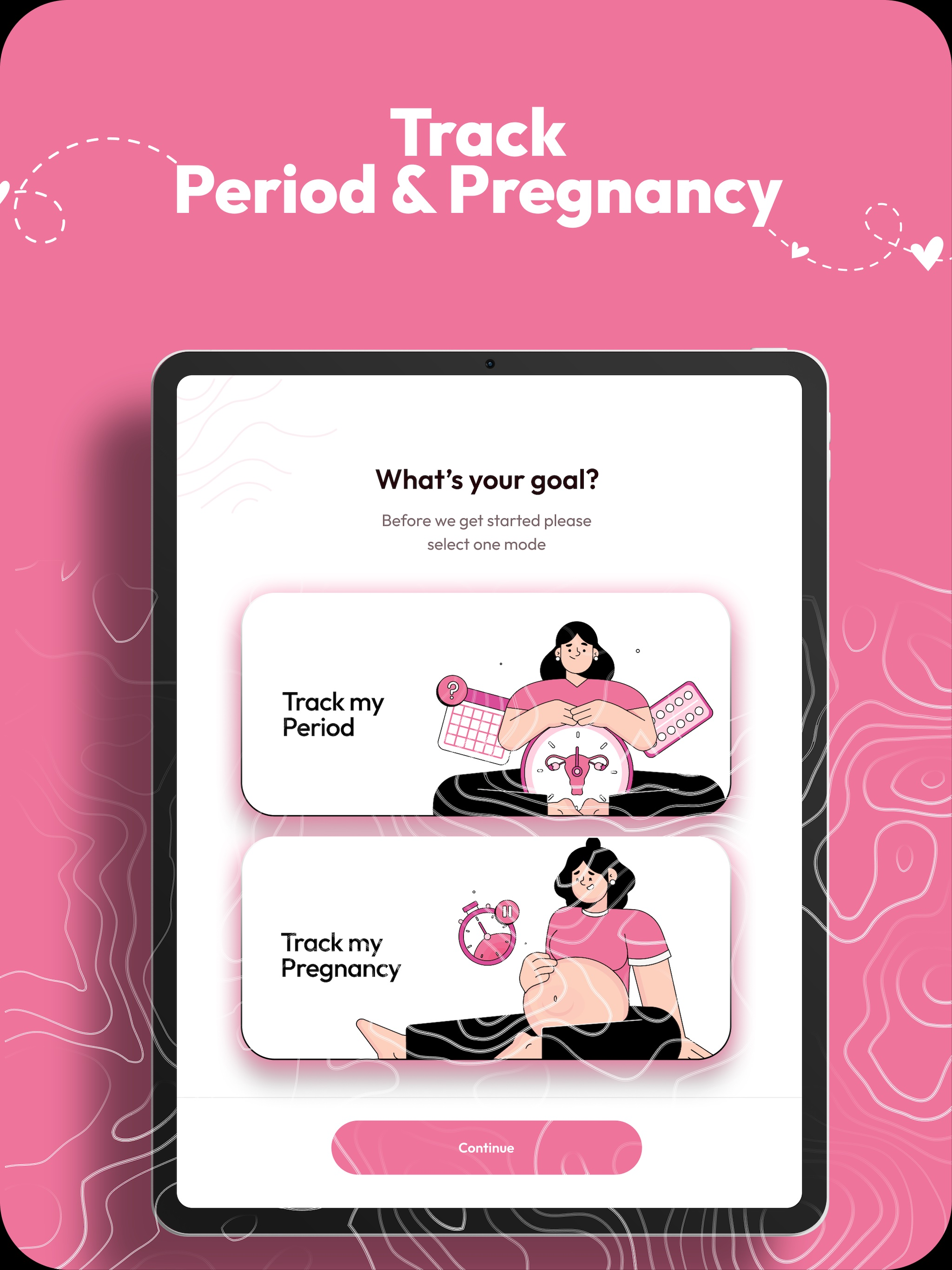 Track Her - Period & Pregnancy screenshot 6