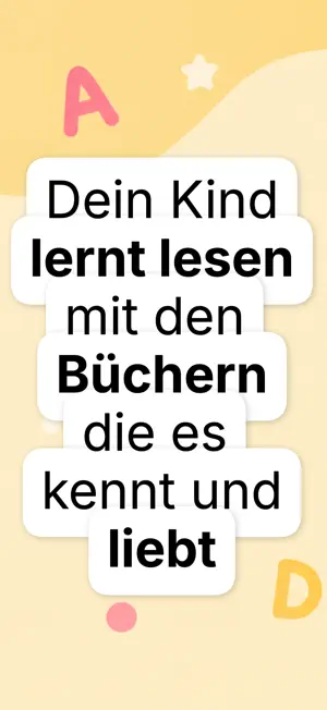 Lesen lernen mit Lieblingsbuch screenshot 1