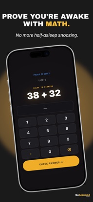So Alarmed: Anti-Snooze Alarm screenshot 2