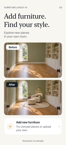 Furniture Layout AI skærmbillede 3