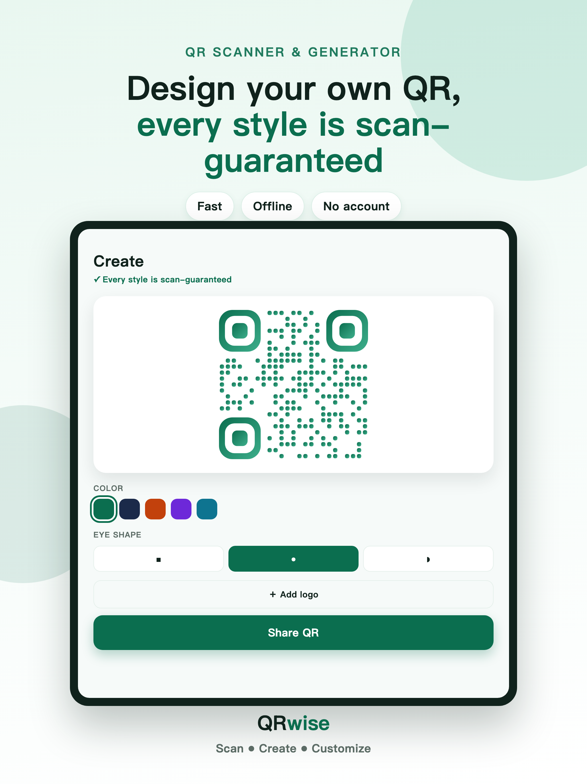 QRwise - QR Generator&Reader screenshot 6