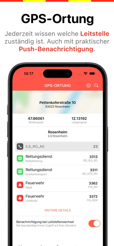Rettungsdienst App screenshot 5 of 8