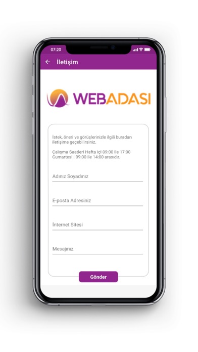 Webadası Bilgi Teknolojileri Screenshot