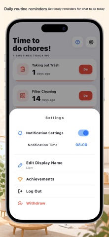Sorosoro - Chore Reminder Screenshot 6 of 7