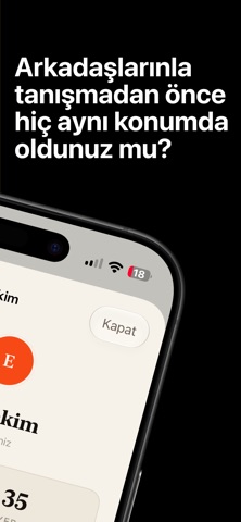 Denk: Hiç karşılaştık mı? iPhone screenshot 2