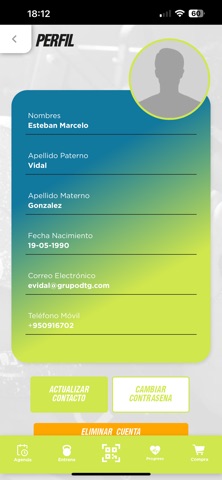 Costanera Sport Club iPhone screenshot