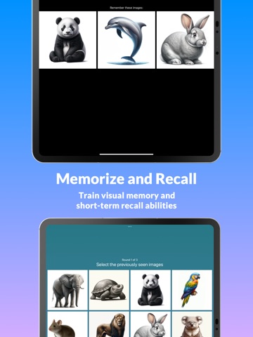 CogniQuest iPad screenshot