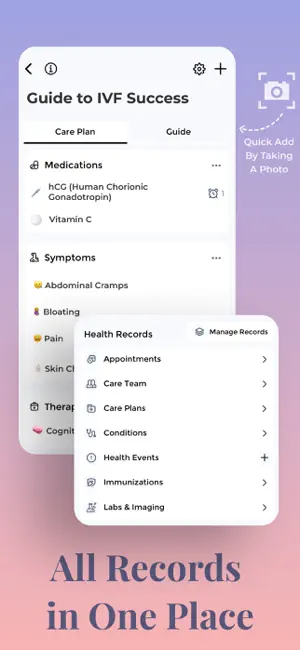 IVF Tracker screenshot 2