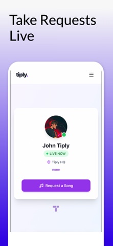 Tiply - Live Music Tipping Screenshot 4 of 7