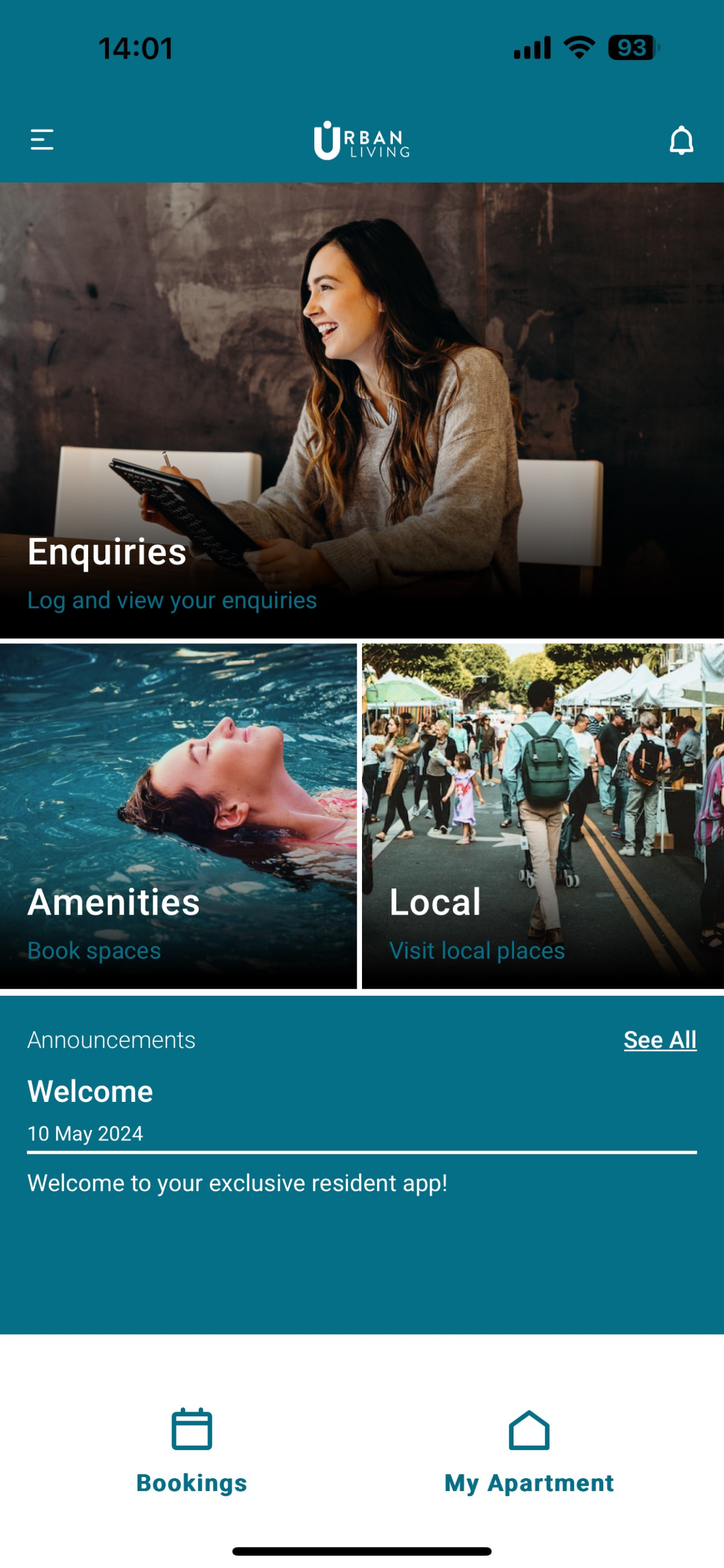 Urban Living Members App