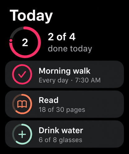 Elegant Habits: Habit Tracker screenshot 12
