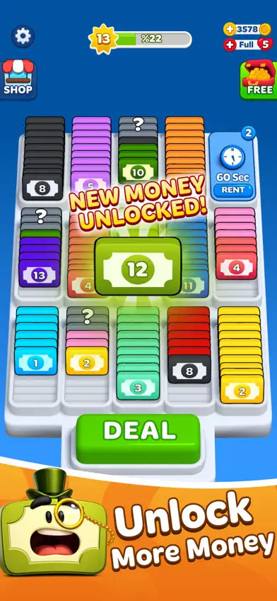 Money Sort: Merge Puzzle screenshot 3