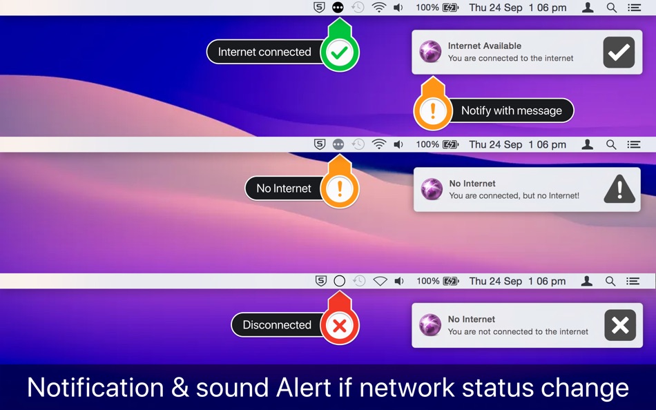 #3. Internet Status: iON (macOS) 게시자: AppYogi Software