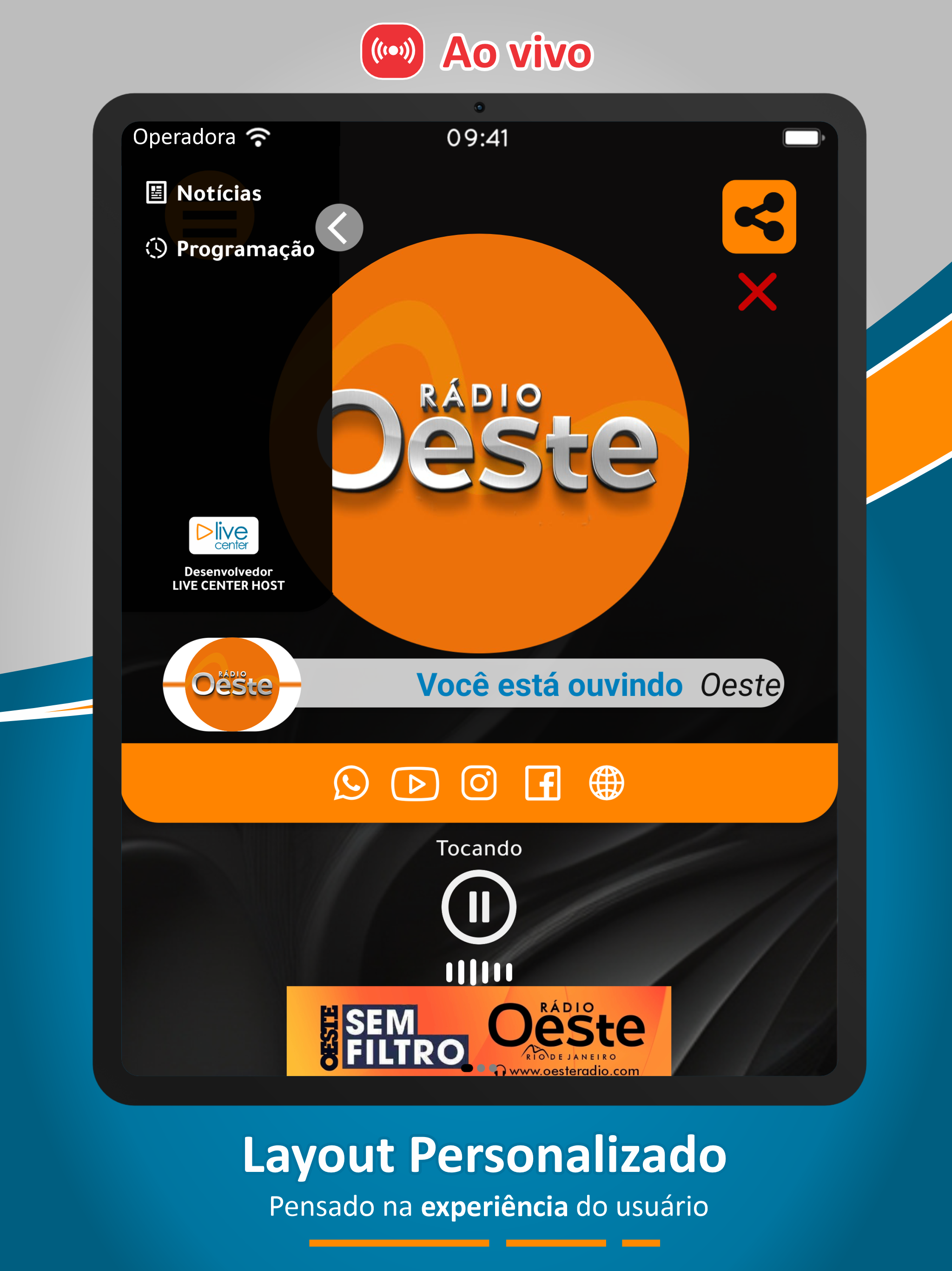 Rádio Oeste screenshot 6