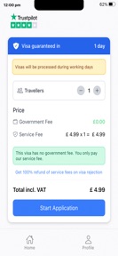 Master Fast Visas - App screenshot