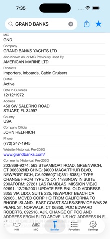 HIN Search - Boat HIN Decoder Screenshot 4 of 6