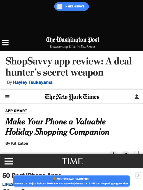 ShopSavvy - Shopping Assistant iPad app afbeelding 7