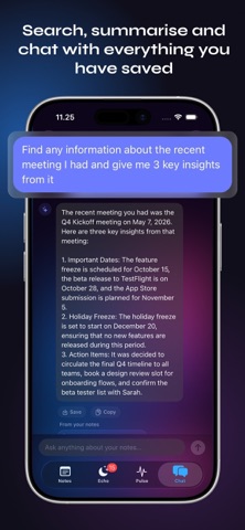 Wisen: AI Notes & Knowledge Screenshot 7 of 10
