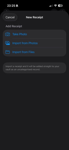 My Receipt Vault Screenshot 6 of 6