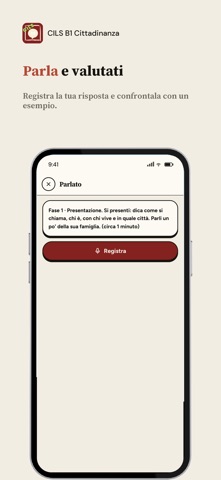 CILS B1 Cittadinanza: Italian iPhone screenshot