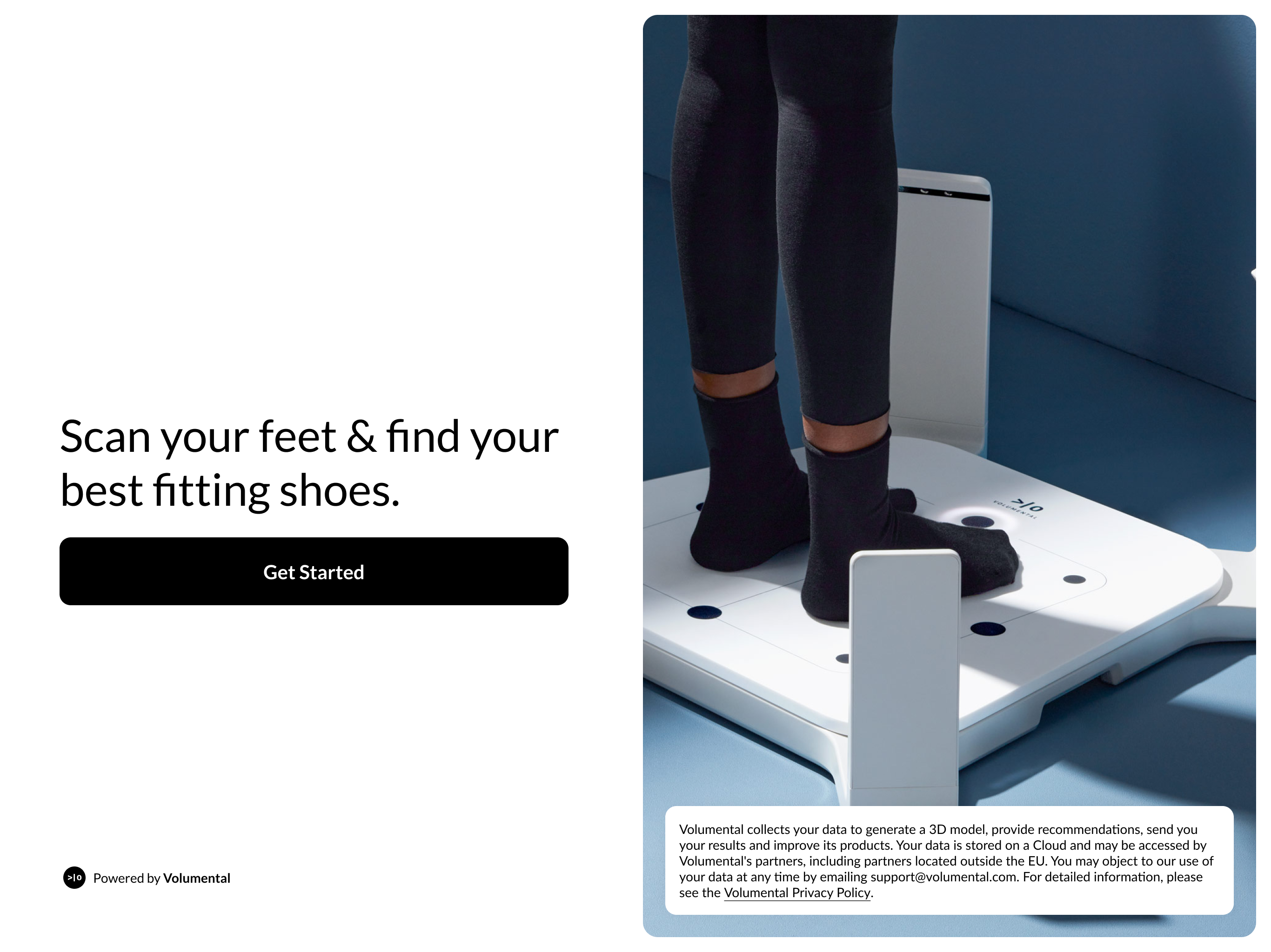Volumental Scanner