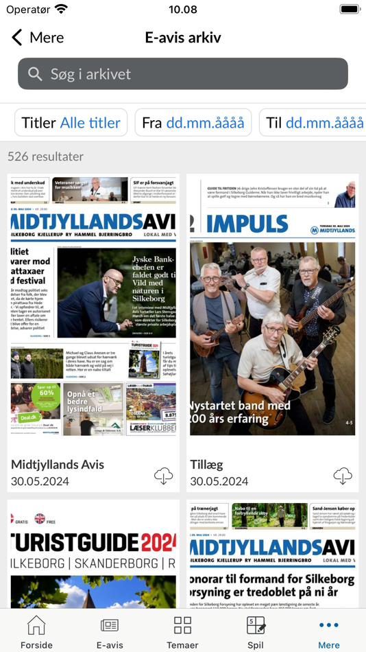 #2. Midtjyllands Avis (iOS) 由: Herning Folkeblad A/S