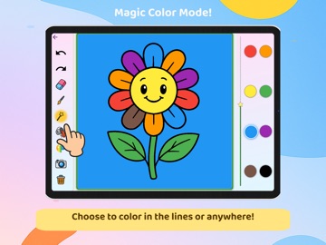 PaintyPix: Coloring for Kids iPad screenshot