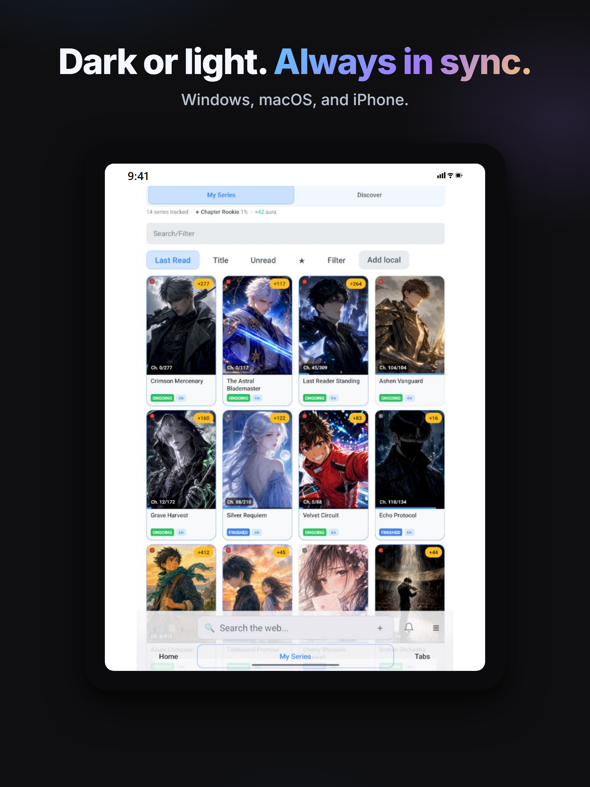 MangaTrackr screenshot 7
