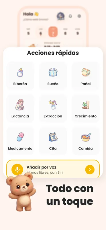 Bébou: Diario del Bebé screenshot 3 of 6