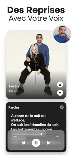 Capture d'écran de MyTunes: Générateur Musique IA sur iPhone 2